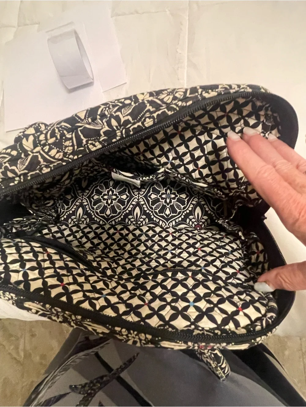 Vera Bradley weekender travel bag (Barcelona)